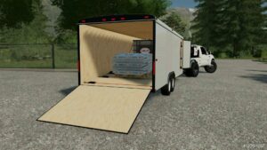 FS22 Mod: Enclosed Trailer V1.0.0.1 (Image #5)