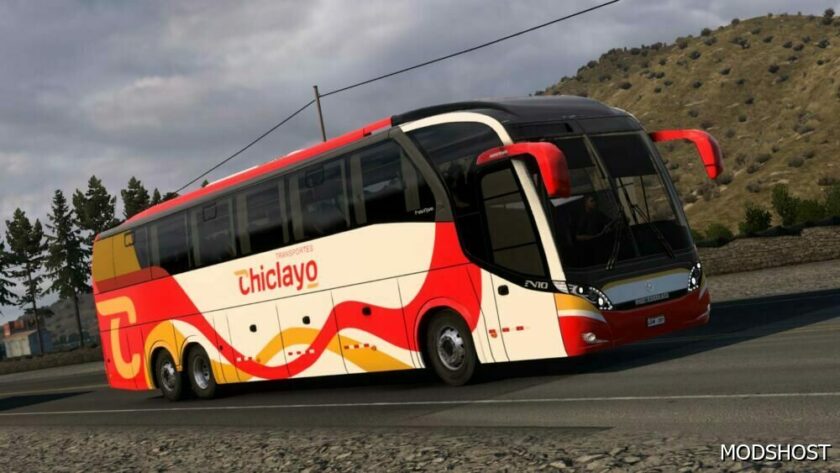 ETS2 Mod: Chiclayo Skin NEW Road N10 1.49 (Featured)