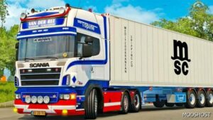 ETS2 Scania Truck Mod: R500 VAN DER REE 1.49 (Featured)