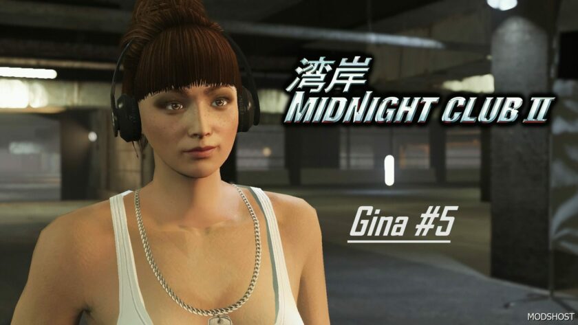 GTA 5 Player Mod: Gina from Midnight Club II (Menyoo) (Featured)