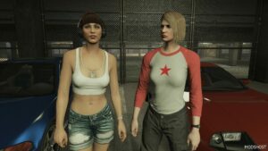 GTA 5 Player Mod: Gina from Midnight Club II (Menyoo) (Image #5)