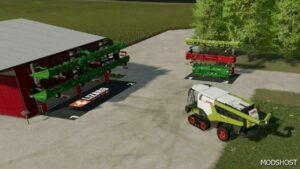 FS22 Mod: Lizard Hydra-Glide XL Header Storage System V1.0.1 (Image #6)