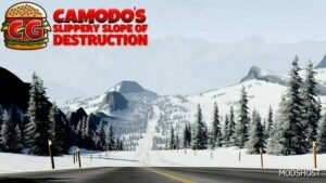 BeamNG Map Mod: Comado's Slippery Slope of Destruction V1.31.4 0.31 (Featured)