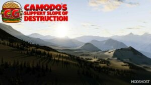 BeamNG Map Mod: Comado's Slippery Slope of Destruction V1.31.4 0.31 (Image #3)