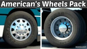 ATS Wheels Part Mod: American’s Wheel Pack V2.7 1.49 (Featured)