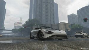 GTA 5 McLaren Vehicle Mod: 765LT Spider Hard TOP Custom Add-On (Image #2)