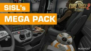 ETS2 Interior Mod: Sisl's Mega Pack 1.49 (Featured)