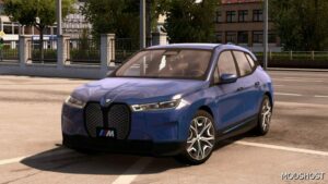 ETS2 BMW Car Mod: 2023 BMW IX M60 1.49 (Featured)