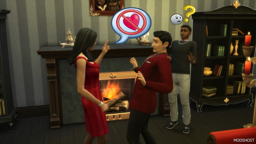 Sims 4 Mod: Better Romantic Jealousy (Featured)