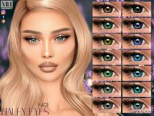 Sims 4 Mod: Haley Eyes N191 (Featured)