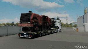 ETS2 Kassbohrer Trailer Mod: Lowloader 3 Axle V1.1.10 (Image #2)