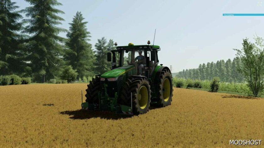 FS22 John Deere Tractor Mod: 7R Agribumper (Featured)