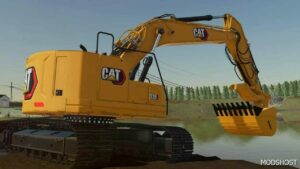 FS22 Caterpillar Forklift Mod: 335 Hydraulic Excavator (Image #4)