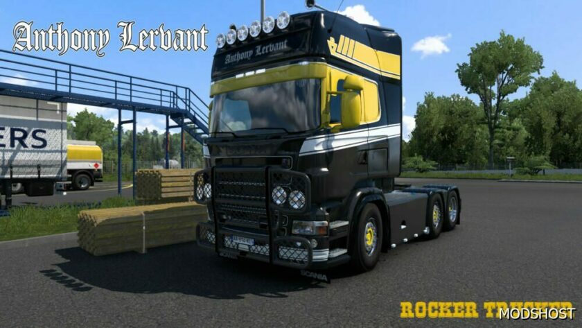 ETS2 RJL Mod: Anthony Lervant Skin for Scania R&S RJL 1.49 (Featured)