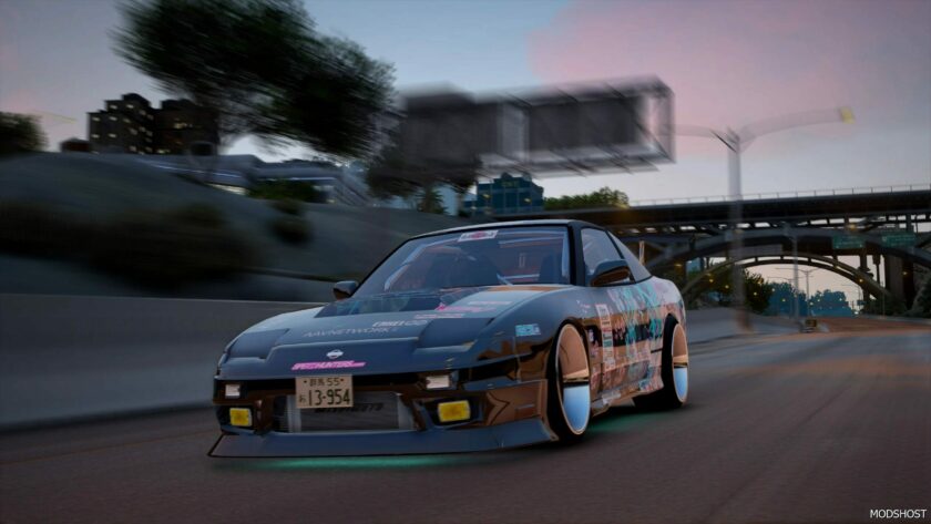 GTA 5 Nissan Vehicle Mod: Silvia 180SX Add-On&Fivem (Featured)