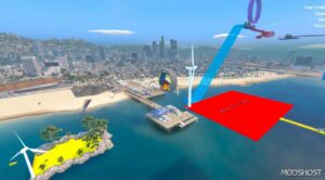 GTA 5 Map Mod: Maga Ramp Stunt Challenge (Bike, Super CAR, Boat) (Image #3)