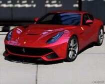 GTA 5 Ferrari Vehicle Mod: 2012 Ferrari F12 Berlinetta Add-On | Template V2.0 (Featured)