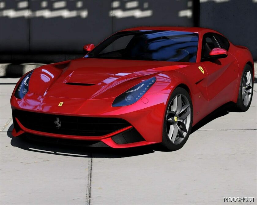 GTA 5 Ferrari Vehicle Mod: 2012 Ferrari F12 Berlinetta Add-On | Template V2.0 (Featured)