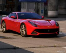 GTA 5 Ferrari Vehicle Mod: 2012 Ferrari F12 Berlinetta Add-On | Template V2.0 (Image #2)