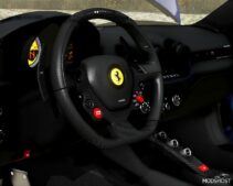 GTA 5 Ferrari Vehicle Mod: 2012 Ferrari F12 Berlinetta Add-On | Template V2.0 (Image #5)