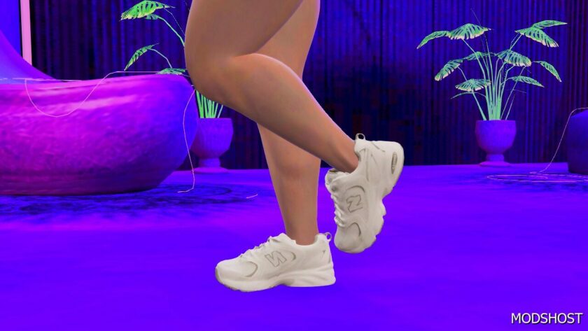 GTA 5 Player Mod: NEW Balance 530 for MP Female (Featured)