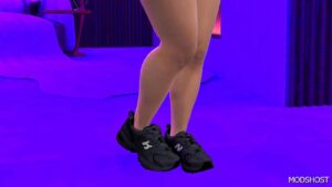 GTA 5 Player Mod: NEW Balance 530 for MP Female (Image #4)