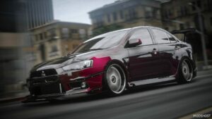 GTA 5 Mitsubishi Vehicle Mod: Lancer Evolution X Final Edition Add-On / Replace | Fivem | 270+ Tuning | Template (Image #4)