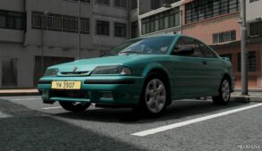 BeamNG Coupe Car Mod: Rover 200 Coupe (1992-2000) V2.0 0.31 (Featured)