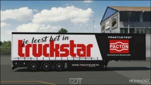 ETS2 Mod: Pacton Truckstar Trailer V7.0 (Featured)