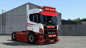 ETS2 Scania Truck Mod: 460R GUN Gulen V3.0 (Featured)