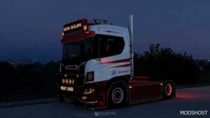 ETS2 Scania Truck Mod: 460R GUN Gulen V3.0 (Image #2)