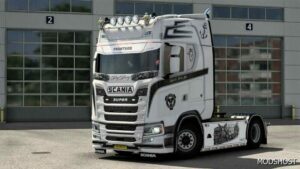 ETS2 Scania Part Mod: S/R NEW Sunshield 1.49 (Featured)