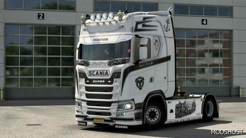 ETS2 Scania Part Mod: S/R NEW Sunshield 1.49 (Featured)