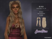 Sims 4 Female Mod: Gigi Hairstyle (Featured)