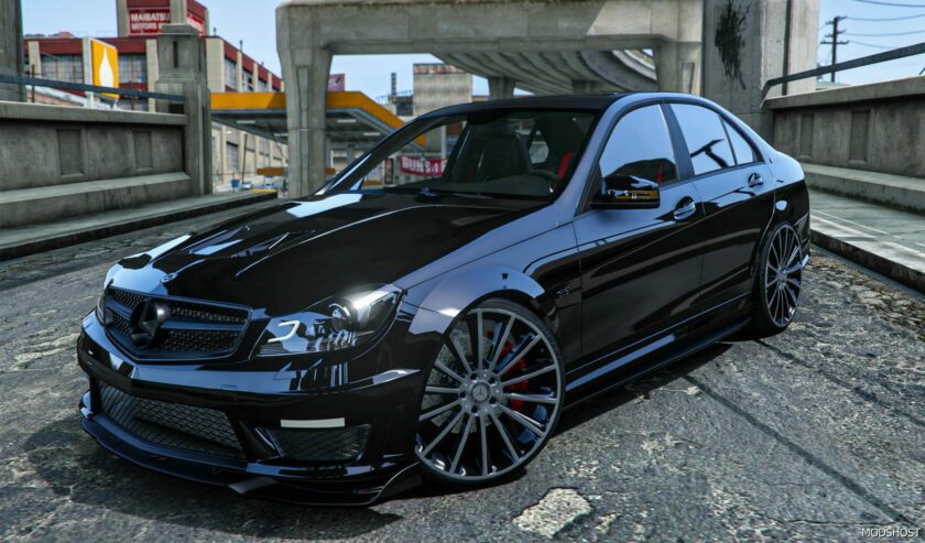 GTA 5 Mercedes-Benz Vehicle Mod: Wheel Mercedes Benz AMG Multi-Spoke14 Replace (Featured)