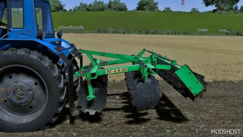 FS22 Cultivator Mod: AGD 2.4-20 (Featured)