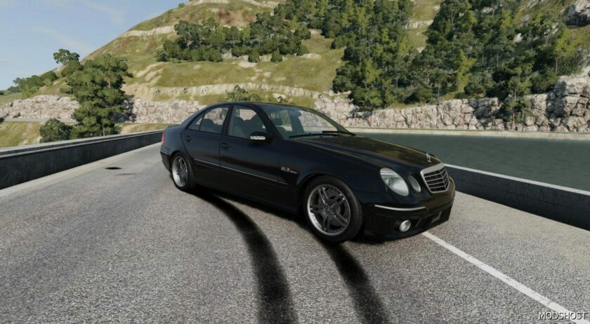 BeamNG Mercedes-Benz Car Mod: W211 V1.11 0.31 (Featured)