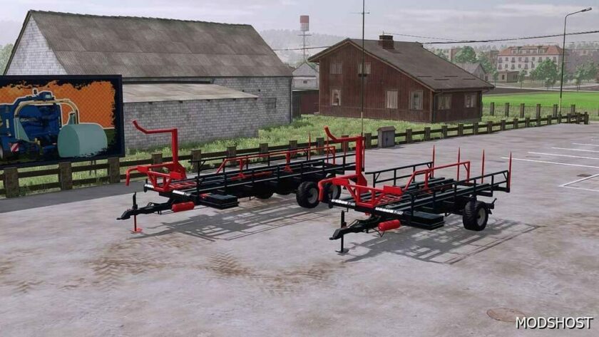 FS22 Ursus Trailer Mod: T-127 and T-127 plus (Featured)