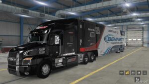 ATS Skin Mod: Bennett Truck Transport 1.49 (Image #2)