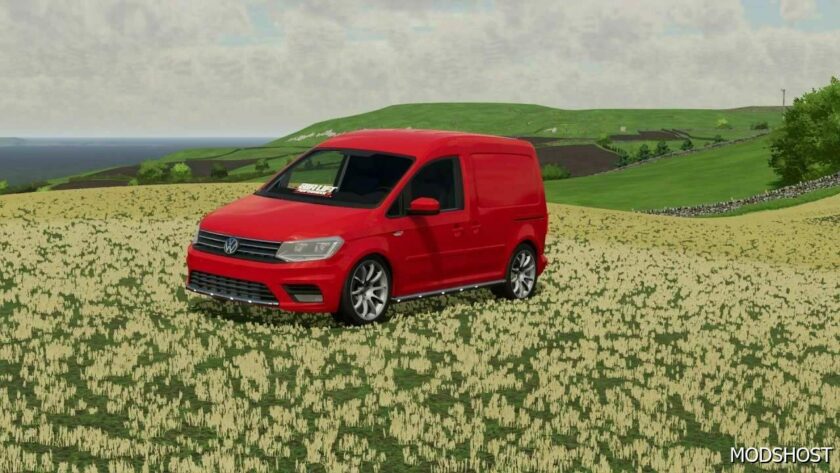 FS22 Volkswagen Vehicle Mod: Caddy (AIR Suspension) (Featured)