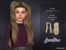 Sims 4 Kid Mod: LIA Child Hairstyle (Featured)