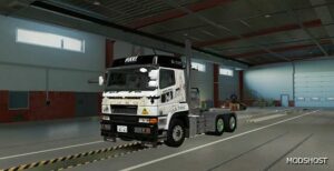 ETS2 Skin Mod: Nikke: Goddess of Victory (Bunny Girl) Liveries for Fuso SG Super CAB (Image #3)