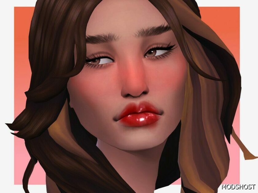 Sims 4 Female Makeup Mod: First Date Blush (Featured)