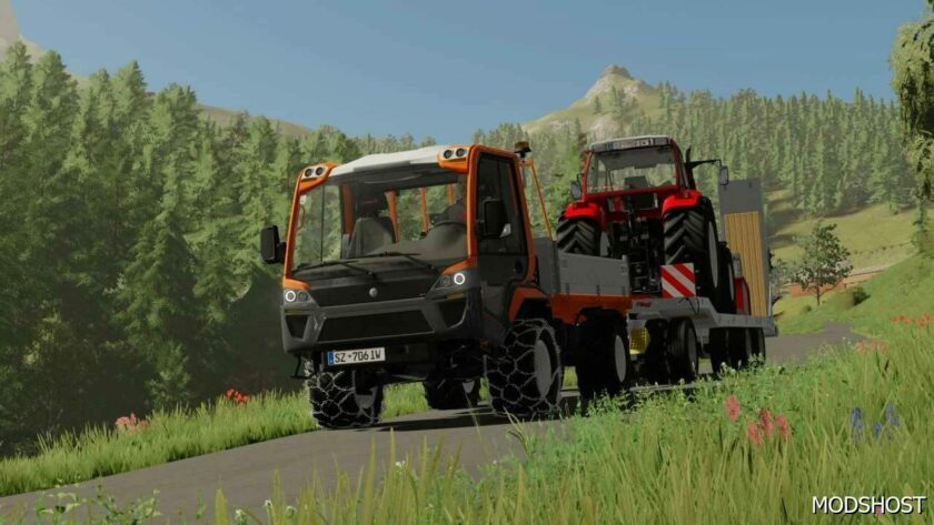 FS22 Truck Mod: Lindner Unitrac L-Drive Pack V7.2.1.1 (Featured)