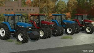 FS22 Fiat Tractor Mod: Ford NEW Holland Fiat Agri 70 Series (Featured)