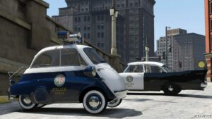 GTA 5 BMW Vehicle Mod: Isetta 1957 300 Lspd, Lssd, Bcso (Image #2)