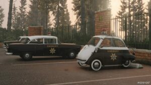 GTA 5 BMW Vehicle Mod: Isetta 1957 300 Lspd, Lssd, Bcso (Image #3)