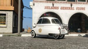 GTA 5 BMW Vehicle Mod: Isetta 1957 300 Lspd, Lssd, Bcso (Image #4)