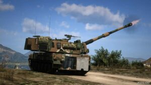 GTA 5 Vehicle Mod: K9 Thunder Artillery Poland Add-On (Featured)