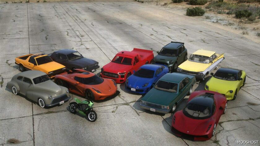 GTA 5 Mod: Updated Spawn Colors for LOS Santos Tuners Vehicles 2024 (Featured)